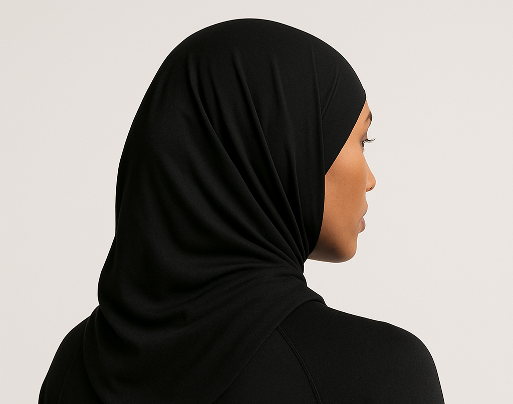 Sports Hijab Black