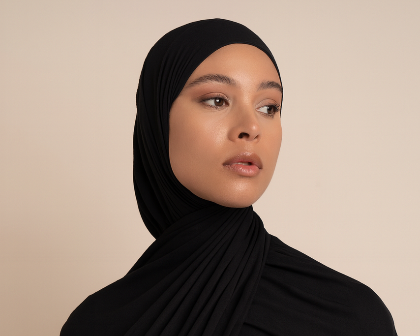 Sports Hijab Black