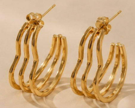 Curved Triple Hoops